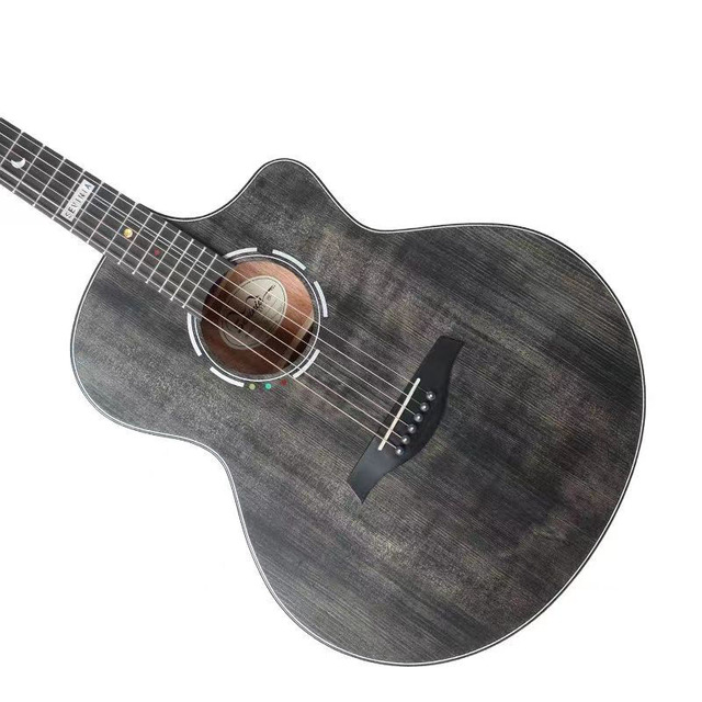 Acoustic Bass Guitar 4 String Spruce Top Acoustic Electric Guitar