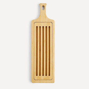 Planche à découper en bambou Caoxian Yaoying 18x41x2cm avec poignée, double face, pour usage domestique - Product Image 1
