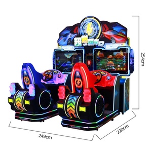 High-Density Large <b>Arcade</b> Racing Simulator Popular English Coin-Operated Games Console - Product Image 2