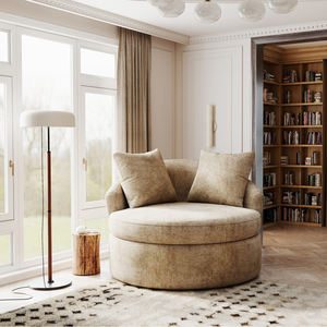 Bán buôn Bắc Âu hiện đại phong cách giải trí sang trọng cánh tay Ghế thư giãn ngả ghế sofa đơn - Product Image 3