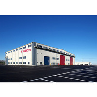 Estructura de acero ligero de tipo pesado Almacén de metal prefabricado/Taller/Hangar/Hall/Cobertizo Estructuras de acero Soldadura de edificios