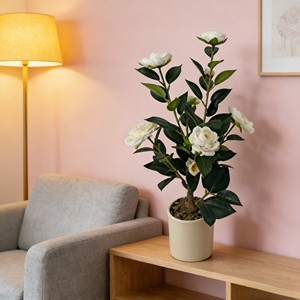 Árbol de Camelia Artificial, Árbol de Camelia Sintético, Árbol de Camelia en Maceta - Product Image 3