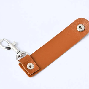 Cross-border creative PU leather <b>key</b> pendant, simple anti-loss tote <b>bag</b> <b>key</b> <b>ring</b>, stylish and minimalist <b>key</b> <b>ring</b> - Product Image 3