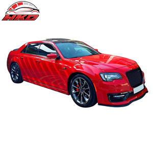 Lèvre de pare-chocs avant pour Chrysler 300 2015-2023, noir mat, spoiler, séparateur, mentonnière, diffuseur, protection de mentonnière - Product Image 2