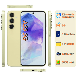 ขายส่งโทรศัพท์มือถือแท้ 100% รุ่น A55 ความจุ 128GB [กล้อง 50MP] [รองรับซิมคู่] เวอร์ชั่นปลดล็อค สมาร์ทโฟน 5G รุ่น SM-A556 แบตเตอรี่ขนาดใหญ่ - Product Image 1
