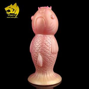 YOCY énorme godemiché Koi en Silicone liquide, Plug Anal de 8.9cm d'épaisseur, jouet sexuel pour femmes et hommes, perles de masturbateur SM <span class=keywords><strong>Gay</strong></span> Sexy Shop - Product Image 1