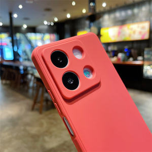 Nueva funda de teléfono de TPU de precio barato Popular para Redmi Note 14 Pro + funda protectora de cámara de Color caramelo para funda Xiaomi - Product Image 6