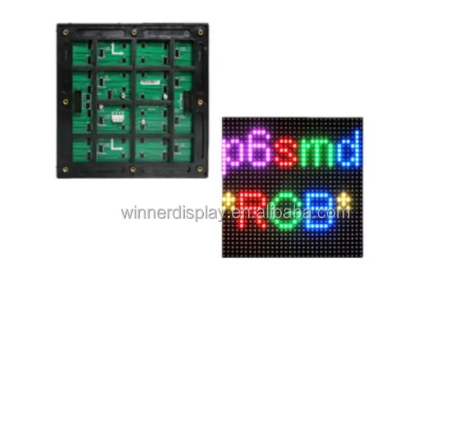 Wholesale LED P6 rgb display module 32x32 led modules 1/8 scan led panels for led display screen