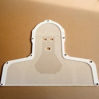 Masque de radiothérapie thermoplastique de type S pour l'immobilisation de la tête, du cou et des épaules en oncologie et radiothérapie