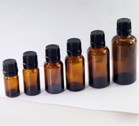 Belle bouteille en verre brun de 10 ml, huile essentielle de 30 ml, ambre de 50 ml, emballage cosmétique de 100 ml, flacon de parfum
