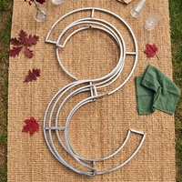 Support en fer de forme irrégulière pour décoration de mariage, scène de cérémonie de mariage 2m x 2,6m