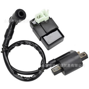 หม้อแปลงไฟฟ้าแรงสูง ZhenNirui สำหรับ CG125 250CC อะไหล่รถมอเตอร์ไซค์วิบาก พลาสติกสีดำ - Product Image 2