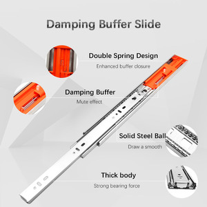 Máng Trượt Ngăn Kéo Dạng Ống Lồng Trực Tiếp Từ Nhà Máy Chất Lượng Cao Máng Trượt Ngăn Kéo Tủ Đóng Mềm Loại Kéo Hoàn Toàn - Product Image 6