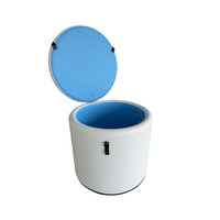 Baignoire de récupération en plastique de forme nouvelle, baignoire de couleur personnalisée, baignoire de plongée froide en plein air, spas