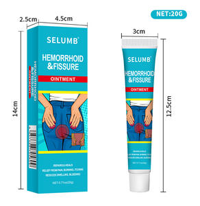 SELUMB Crema Herbal Natural para Hemorroides 20g en Stock OEM Universal para Hombres y Mujeres Uso Interno/Externo <span class=keywords><strong>Tratamiento</strong></span> para la Piel Anal - Product Image 5