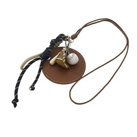 Porte-clés multifonctionnel en alliage de zinc DIY, sac à dos, accessoires vestimentaires, collection de cordons tissés, touche personnelle
