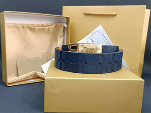 新作デザイナーベルト有名ブランド本物のレザーデザイナー高級バックルメンズベルト - Product Image 5