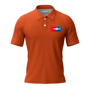 Polo de Golf Personalizado con Logotipo, de Alta Calidad, en Poliéster y Spandex, de Secado Rápido, Corte Ajustado, para Hombre, en Tela Ice Silk - Product Image 2