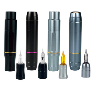 Máquina de Tatuaje PMU LED de Doble Cabezal, Microshading, 2 Empuñaduras, Aguja Universal, Herramienta Profesional para Estudio de Belleza - Product Image 2