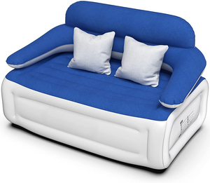 新入荷 フロッキー加工<span class=keywords><strong>PVC</strong></span>製 ベビー用インフレータブルエアソファベッドシートクッション 工場価格 - Product Image 3