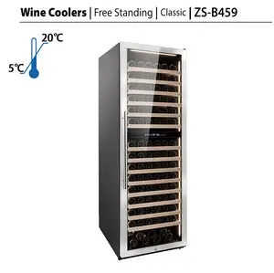 Oem Smart Wine And Red Wine Cooler And Fridge French Door Frigo Vino Refrigerator Coravin Wine Preservation System