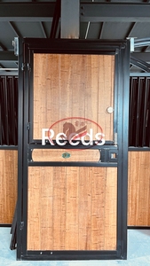 Puerta estable de acero galvanizado Tablero de bambú Paneles estables de <span class=keywords><strong>caballos</strong></span> movibles Refugio modular económico para carreras de <span class=keywords><strong>caballos</strong></span> al aire libre - Product Image 3