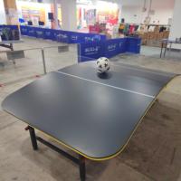Table de football/soccer pliable en matériau SMC jaune, vente chaude, pour une utilisation en extérieur et toutes les occasions