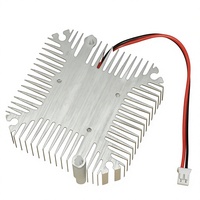 Ventilateur de refroidissement en aluminium Snowhite, 55mm, 2 broches, dissipateur thermique, adapté au PC, ordinateur, processeur, carte vidéo VGA, VC899 P18 0.25