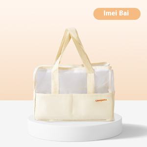 Kore tarzı büyük kapasiteli tuval evcil hayvan taşıyıcı ilkbahar yaz nefes açık katlanabilir köpek kedi çantası moda çanta evcil - Product Image 6