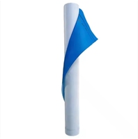 Membrane de toiture perméable à la vapeur, sous-couche imperméable, 3 couches, polypropylène stabilisé aux UV, film d'étanchéité pour maison