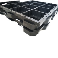Nouveaux moules de pavé d'allée de verrouillage de nids d'abeilles de gazon de pelouse en plastique HDPE/PP chauds