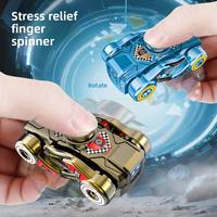 Robot chien déformable Fidget Spinner, jouet mécanique gyroscopique anti-stress avec fonction de mouvement avant à remontage, jouet fidget cool pour enfants