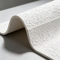 Panel Dinding Batu Lunak Bertekstur Batu Moonscape untuk Dinding Latar Sofa Ruang Tamu dan Meja Resepsi Perusahaan