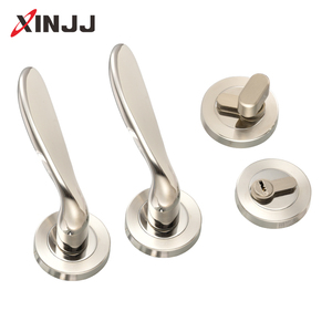 Manijas para muebles de privacidad comercial, manijas de seguridad de acero inoxidable para interiores, manijas para puertas