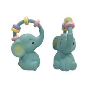 Elephant Hevea Brasiliensis Jouets de dentition en caoutchouc pour bébés Bain de canard en caoutchouc - Product Image 6