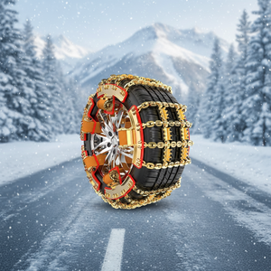 Chaînes antidérapantes originales du fabricant MingTai pour voitures, SUV et camions. Chaînes universelles en acier au manganèse forgé pour applications difficiles - Product Image 6