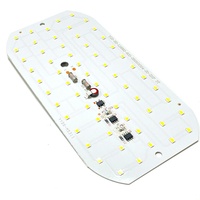 Module LED linéaire en aluminium étanche Demo 230V 20W 60 LED 6800K DOB, carte de circuit imprimé, efficacité 116,15 Lm/W pour environnements humides