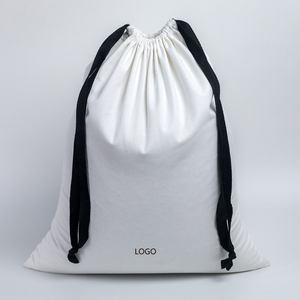 Sacs en coton à cordon de serrage, sacs en mousseline réutilisables pour fêtes, mariages, rangement et articles ménagers - Product Image 5
