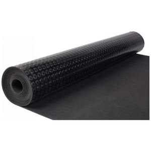 แผ่นยางปูพื้นลายเหรียญกลมสำหรับโรงงานอุตสาหกรรม แผ่นปูพื้น PVC สำหรับโรงรถ - Product Image 1