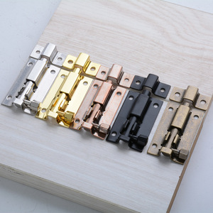 Stainless Steel Square Surface Mounted <b>Door</b> Bolt With Easy Installation For Home Security <b>Door</b> <b>Window</b> Hardware <b>Accessories</b> - Product Image 1