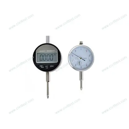 Hoge Resolutie Verplaatsing Meetwijzerplaat Indicator 10Mm/0.01Mm Wijzerplaat Meter