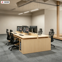 Poste de travail de bureau moderne JIUSHUN – Vente en gros de bureaux et mobilier moderne pour entreprises