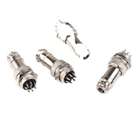 Connecteur circulaire Shiji Chaoyue 100% neuf, prise d'aviation, 8/9 broches, 16 mm, GX16-8 GX16-9, connecteur métallique mâle et femelle pour panneau