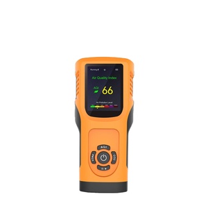 เครื่องตรวจวัดคุณภาพอากาศแบบพกพา 6-in-1 สำหรับใช้ภายในอาคาร ตรวจวัด CO2, PM2.5/PM10/อนุภาค, TVOC พร้อมเครื่องวัดค่า AQI - Product Image 6