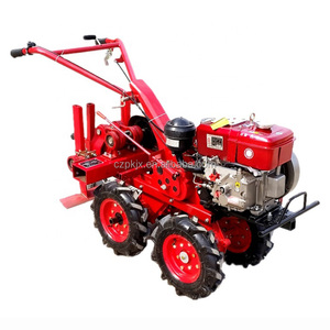 Mini récolteuse d'ail à essence Poussée à la main Efficacité de l'agriculture Améliorant le levage et le déterrage - Product Image 1