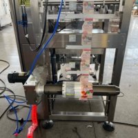 Machine d'emballage verticale VFFS haute vitesse pour poudre, granulés, épices, avec écran tactile PLC, en acier inoxydable, équipement alimentaire