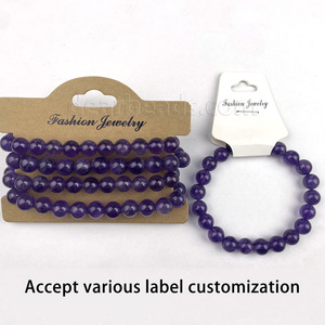 Braccialetti <span class=keywords><strong>in</strong></span> Pietra Naturale da 8MM, <span class=keywords><strong>Bracciale</strong></span> <span class=keywords><strong>in</strong></span> Cristallo di Quarzo Curativo per Donna, Gioielli all'Ingrosso - Product Image 5