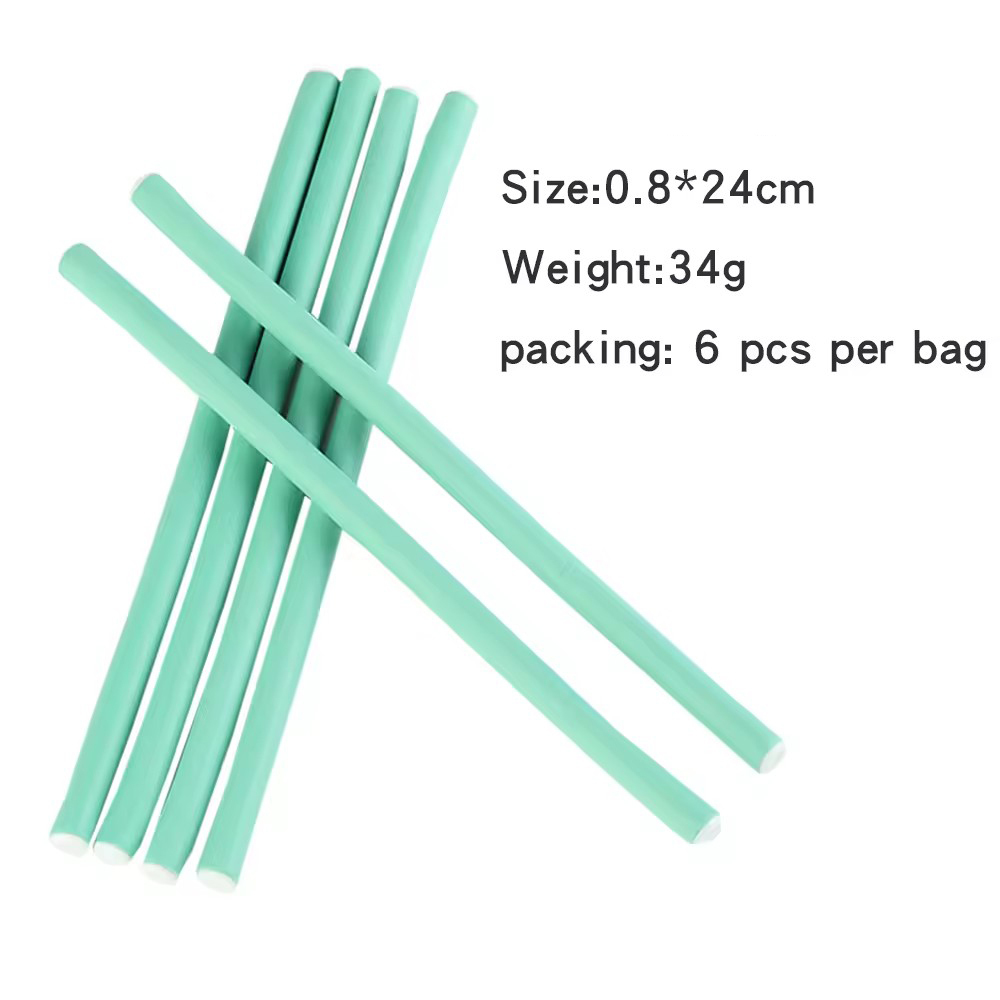 0,8 x 24 cm (6 pièces/sac) (couleur aléatoire)