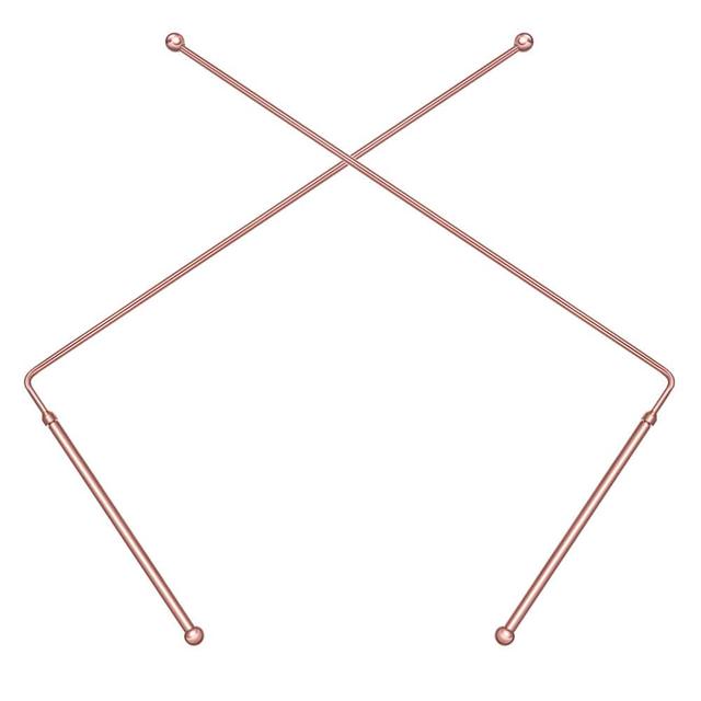 Quality Copper Dowsing Rods-2PCS Casting Technique-for Ghost Hunting Tools Divining Water for Buried Items Etc