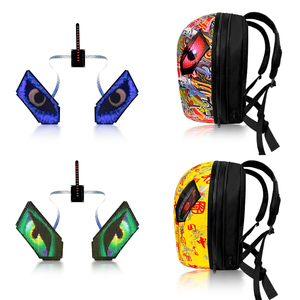 3D mắt LED bảng điều chỉnh Led mắt thiên thần nhấp nháy màn hình ứng dụng lập trình màn hình nháy mắt hiển thị cho Xe LED Ba lô màn hình - Product Image 2